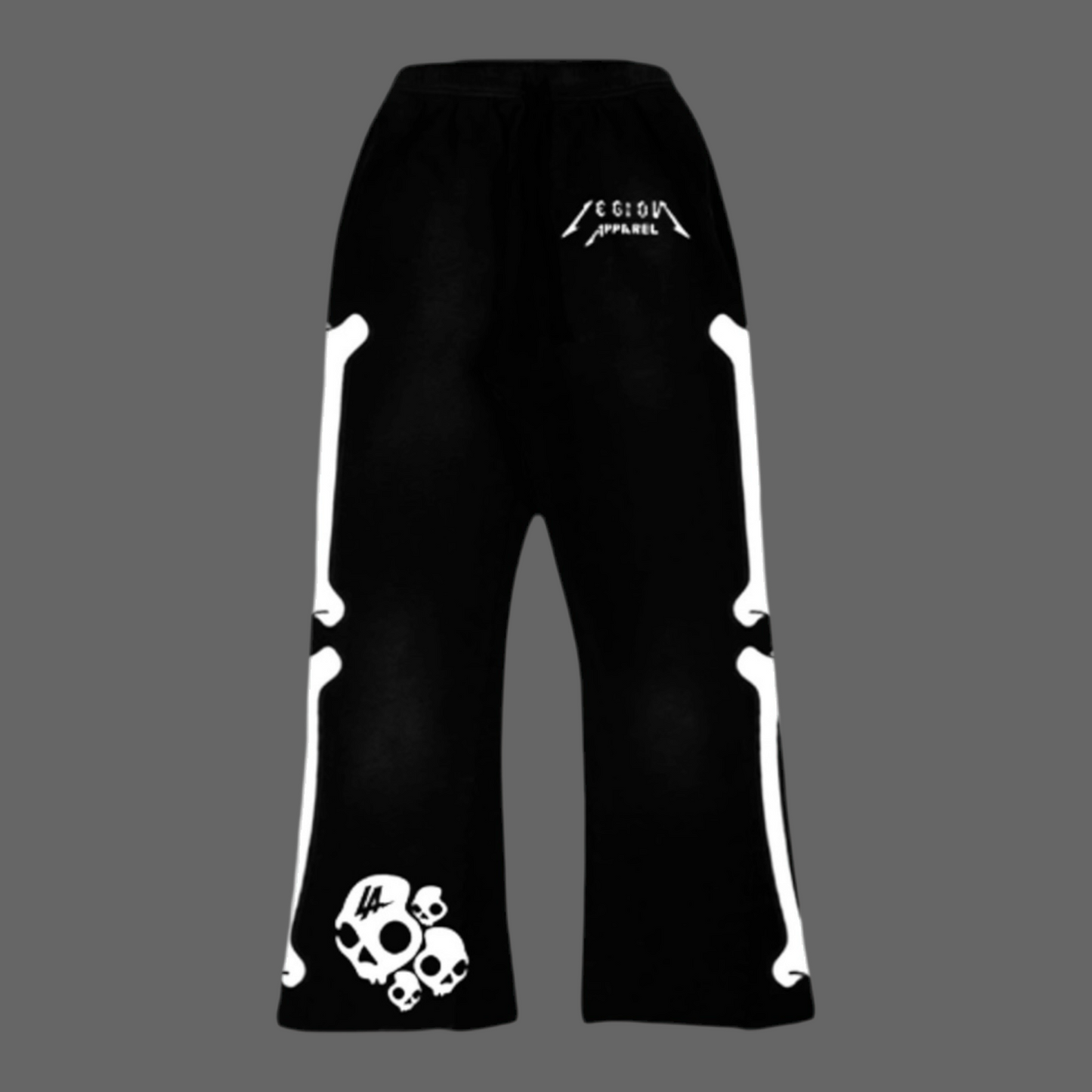 Damnatus Flare Pants Black