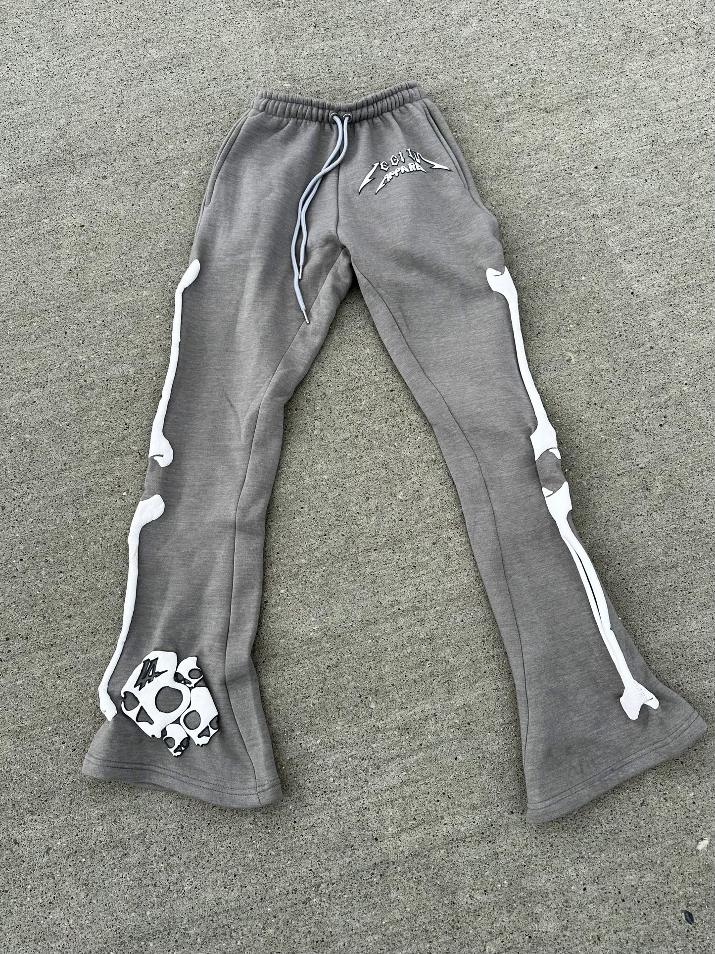 Damnatus Flare Pants Gray