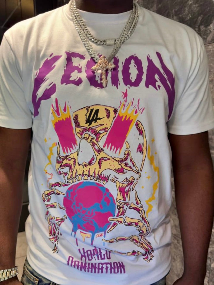World Domination Tee White