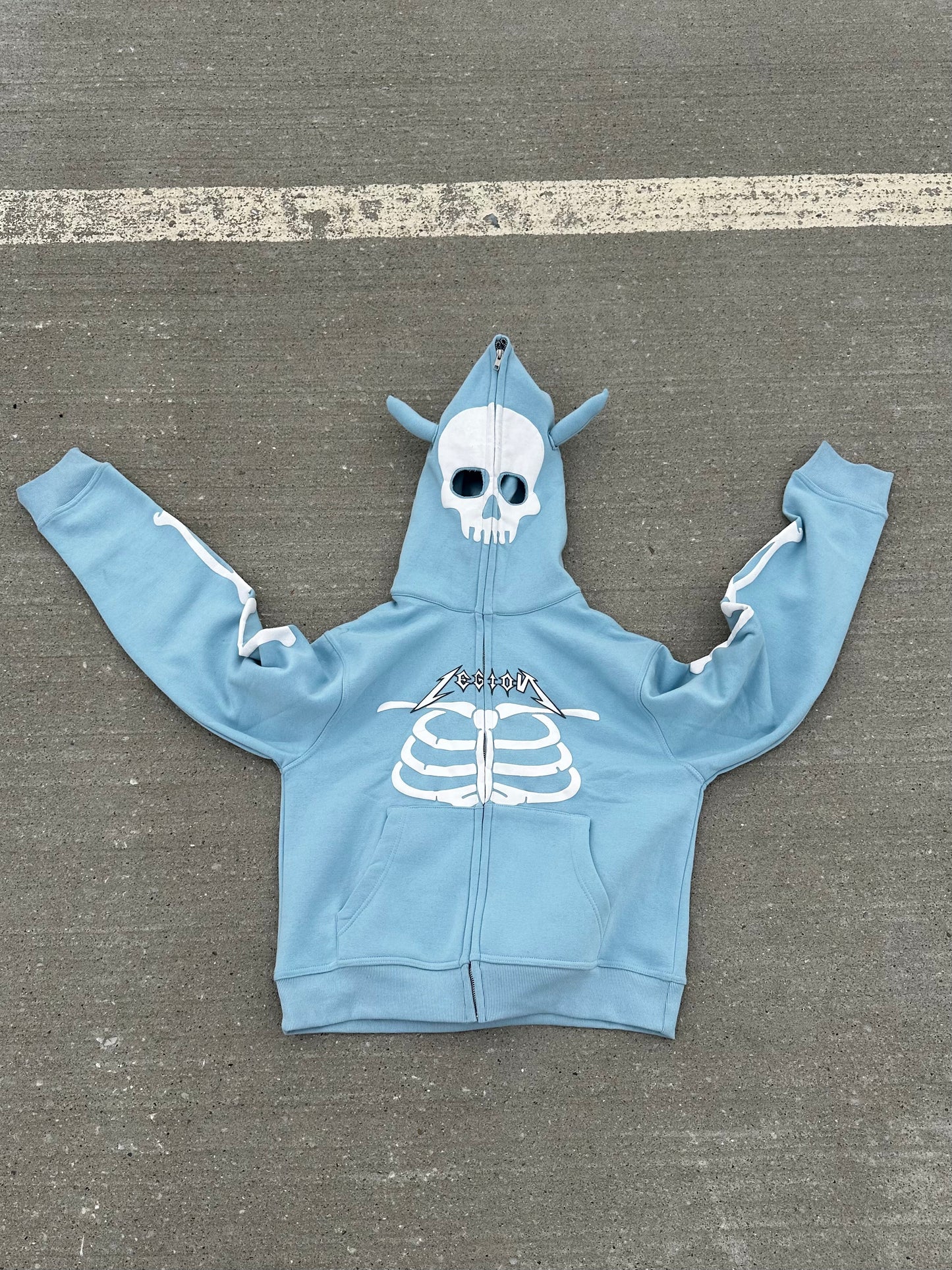 Damnatus Hoodie Blue