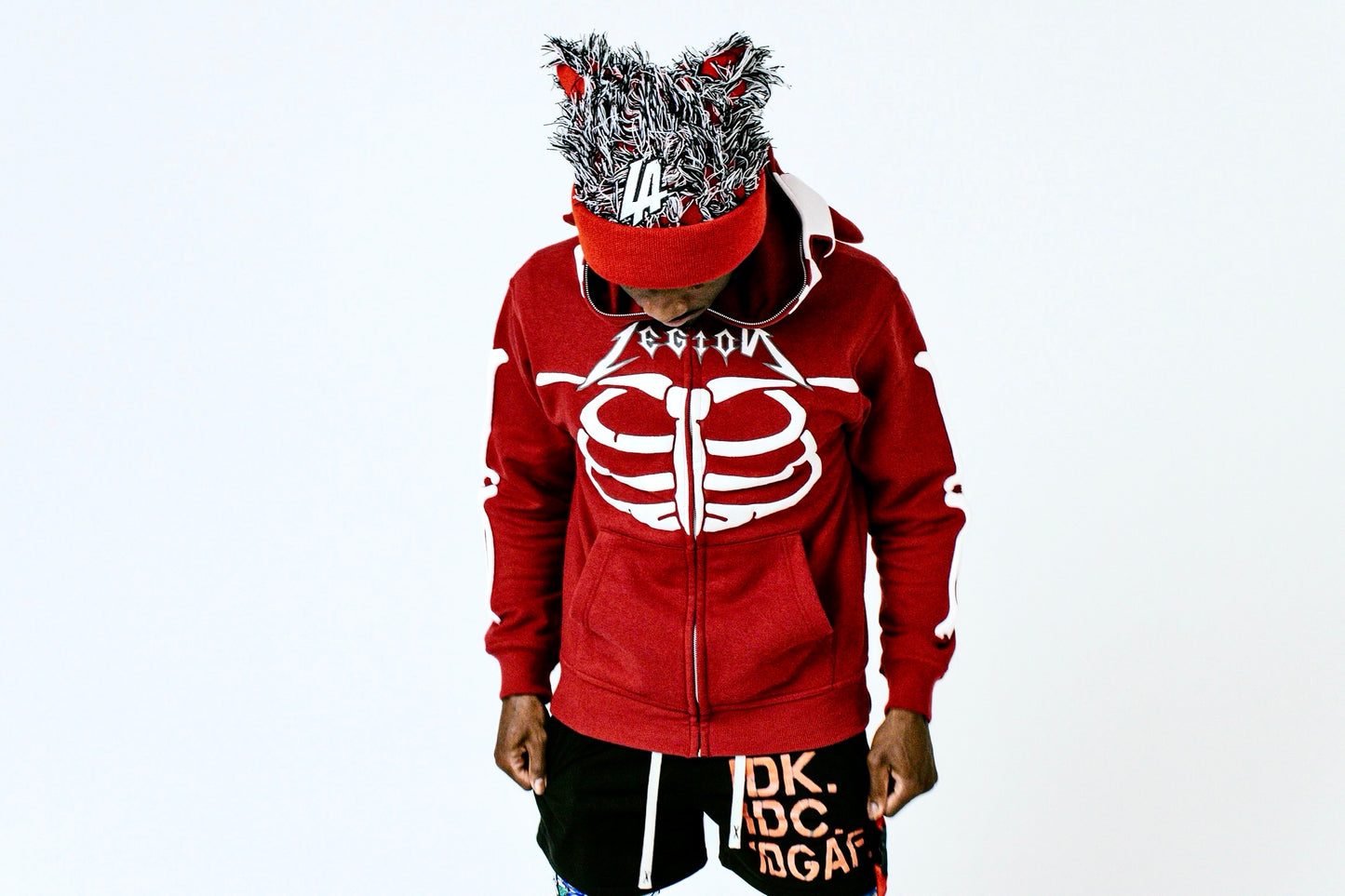 Damnatus Hoodie Red