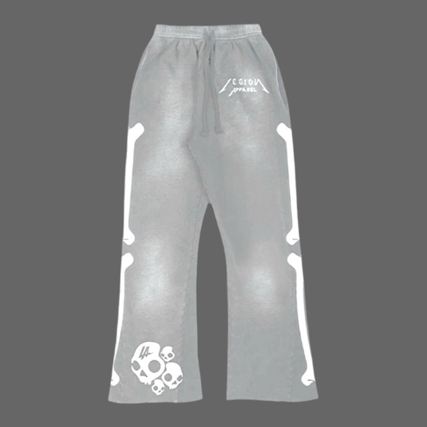 Damnatus Flare Pants Gray