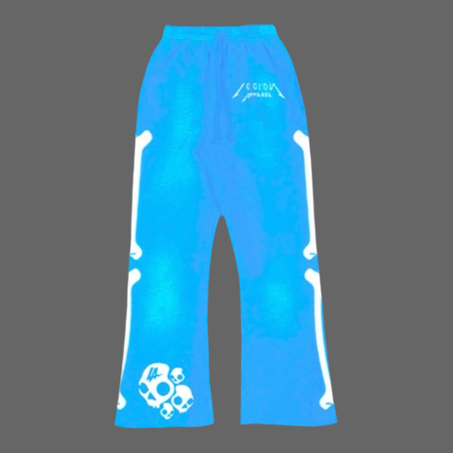 Damnatus Flare Pants Blue